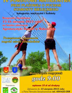 Turniej Piłki Plażowej w Makoszynie
