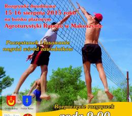 Turniej Piłki Plażowej w Makoszynie
