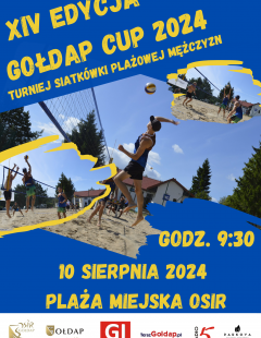 XIV Edycja Gołdap Cup 2024 - Turniej Siatkówki Plażowej Mężczyzn