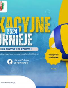 I Wakacyjny Turniej Siatkówki Plażowej 2024