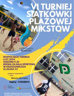 VI Turniej Siatkówki Plażowej Mikstów