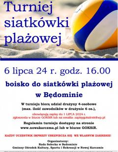 Turniej Siatkówki Plażowej