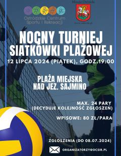 Nocny Turniej Siatkówki Plażowej