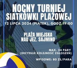 Nocny Turniej Siatkówki Plażowej