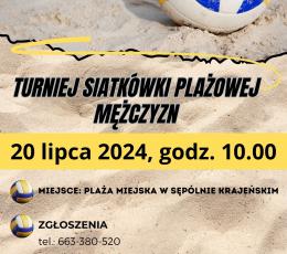 Turniej Siatkówki Plażowej Mężczyzn