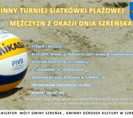 Gminny Turniej Siatkówki Plażowej...