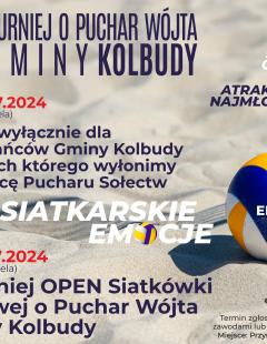 Turniej Siatkówki Plażowej o Puchar Wójta Gminy Kolbudy - dla mieszkańców