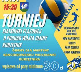 Turniej Siatkówki Plażowej o Puchar...