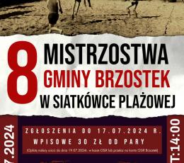 VIII Mistrzostwa Gminy Brzostek w...