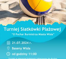 Turniej Siatkówki Plażowej o Puchar...