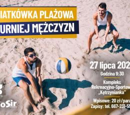 Turniej Siatkówki Plażowej Mężczyzn