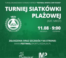 Turniej Siatkówki Plażowej Mikstów -...