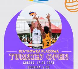 Turniej Siatkówki Plażowej Open
