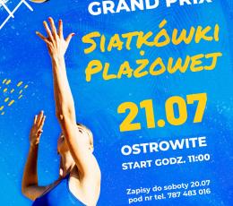 II Grand Prix Siatkówki Plażowej