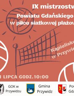 IX Mistrzostwa Powiatu Gdańskiego w Siatkówce Plażowej