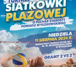 Turniej Siatkówki Plażowej o Puchar...