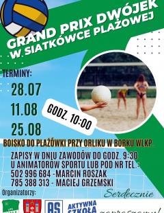 Grand Prix w Siatkówce Plażowej - II Turniej