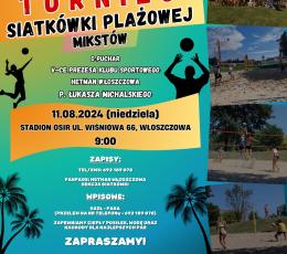 Turniej Siatkówki Plażowej Mikstów o...