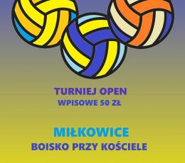 Turniej Siatkówki Plażowej Open
