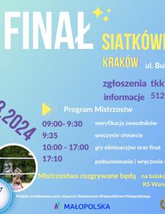 XXI Otwarte Mistrzostwa MTKKF w Siatkówce Plażowej Kobiet i Mężczyzn - Finał