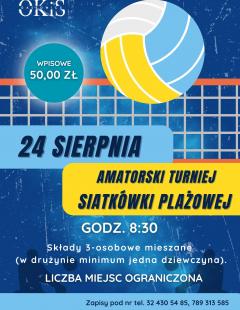 IV Amatorski Turniej Siatkówki Plażowej Trójek