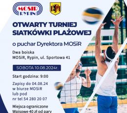 Turniej Siatkówki Plażowej o Puchar...