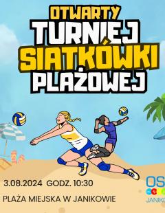 Otwarty Turniej Siatkówki Plażowej Trójek