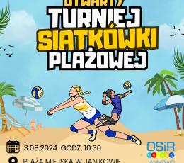 Otwarty Turniej Siatkówki Plażowej...