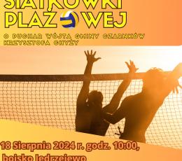 Gminny Turniej Siatkówki Plażowej o...