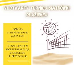 VI Otwarty Turniej Siatkówki Plażowej