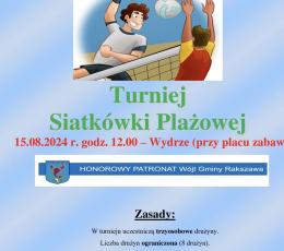 Turniej Siatkówki Plażowej