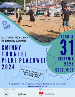 Gminny Turniej Siatkówki Plażowej 2024