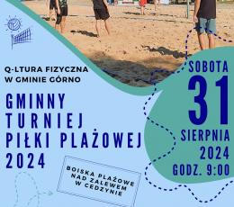 Gminny Turniej Siatkówki Plażowej 2024