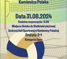 Turniej Siatkówki Plażowej o Puchar...