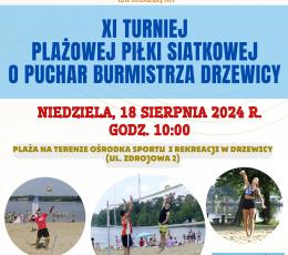 XI Turniej Siatkówki Plażowej o...