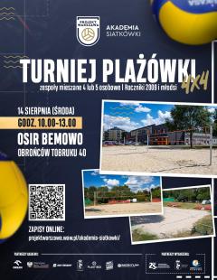 Turniej Siatkówki Plażowej