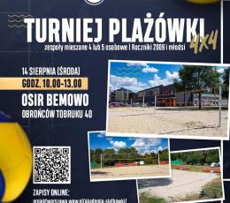 Turniej Siatkówki Plażowej