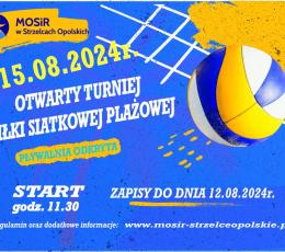 Otwarty Turniej Siatkówki Plażowej