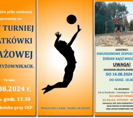 XIV Turniej Siatkówki Plażowej