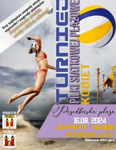 Przedborska Plaża - Turniej Siatkówki Plażowej Kobiet