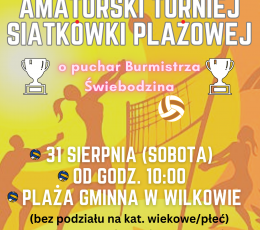 Amatorski Turniej Siatkówki Plażowej...