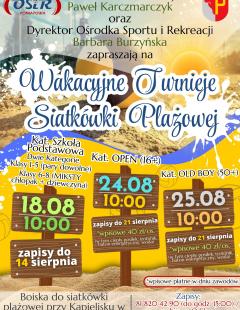 Turniej Siatkówki Plażowej Oldboyów