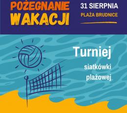 Turniej Siatkówki Plażowej -...