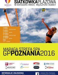 MARAGA STREFA SPA GP POZNANIA 2016 W SIATKÓWCE PLAŻOWEJ - turniej czwarty