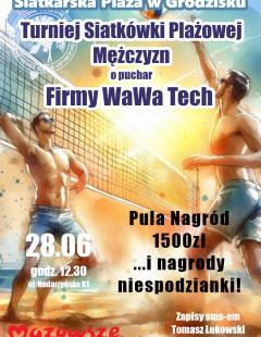 Turniej Siatkówki Plażowej Mężczyzn o Puchar WaWaTech