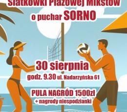 Turniej Siatkówki Plażowej Mikstów o...