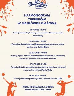 Otwarte Mistrzostwa Ustki w Siatkówkę Plażową Kobiet i Mężczyzn