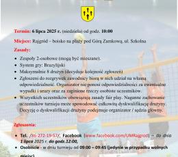 XIV Otwarty Turniej Siatkówki...