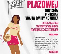 V Turniej Siatkówki Plażowej o Puchar...