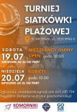 Turniej Siatkówki Plażowej dla Mieszkańców Gminy...